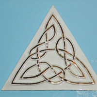 Dreieck keltischer Knoten